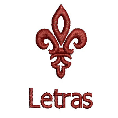 Matriz de matriz Matriz De Bordado Letras